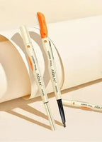 3-in-1 Waterproof Eyebrow Pencil with Brush & Razor