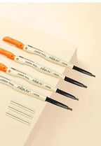 3-in-1 Waterproof Eyebrow Pencil with Brush & Razor
